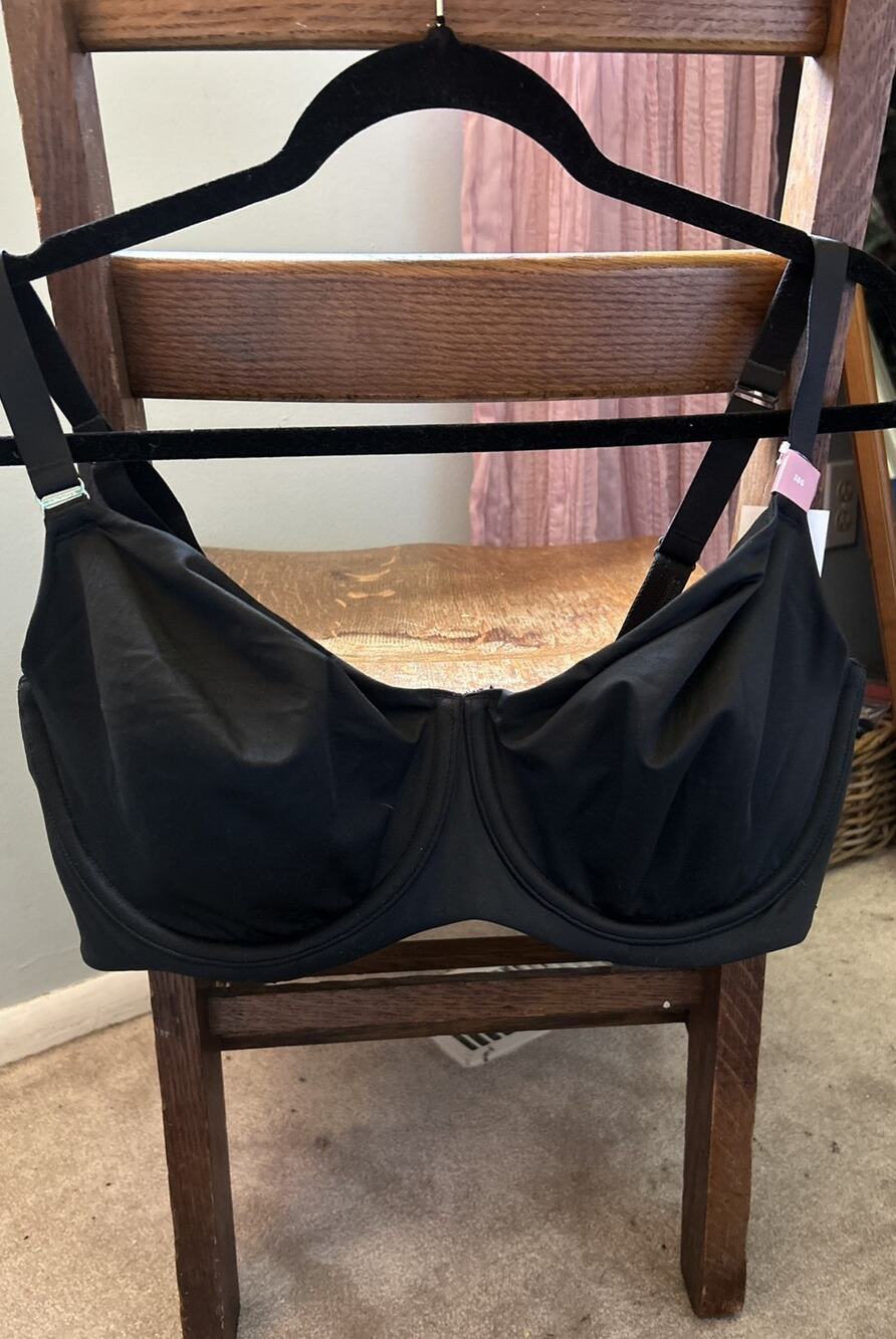 Cacique New w/ Tags 38G Bra Unlined Balconette The Modern Collection Black52.95